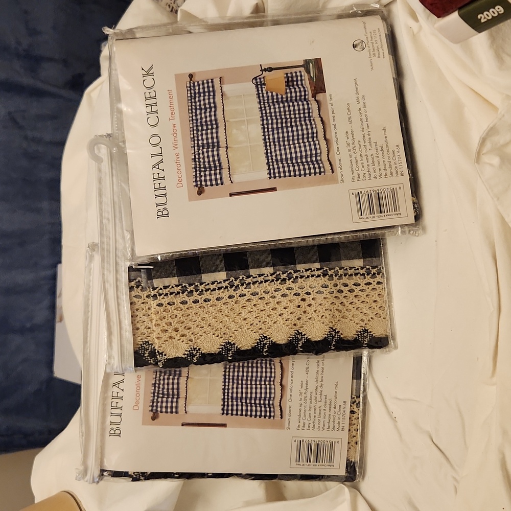 Buffalo Check Curtain Set